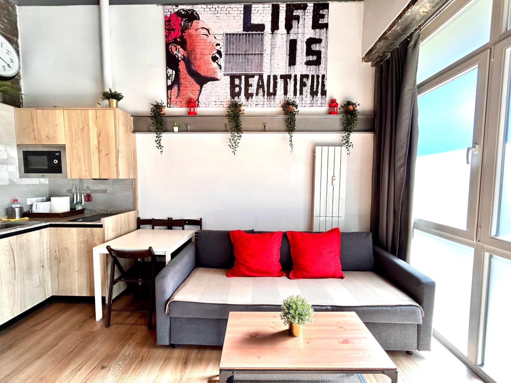 Loft Desing Retiro Apartment Madrid Luaran gambar